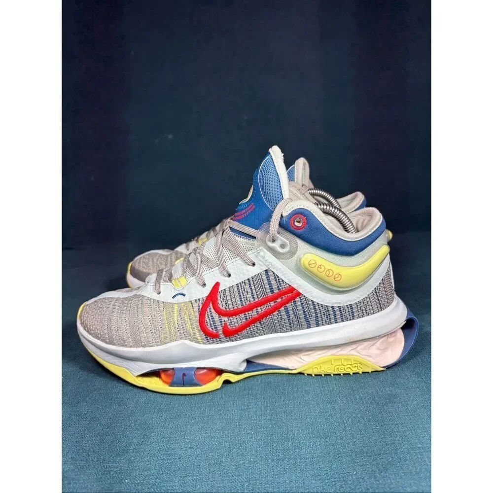 Nike Air Zoom G.T. Jump 2 “Alpha Wave” Basketball Shoes Gray Multi-Color Men’s S